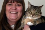 Кошка спасла хозяйку от рака груди